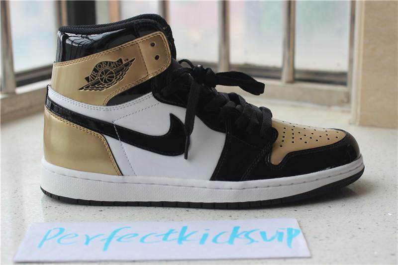 PK God Air Jordan 1 Gold toe best version